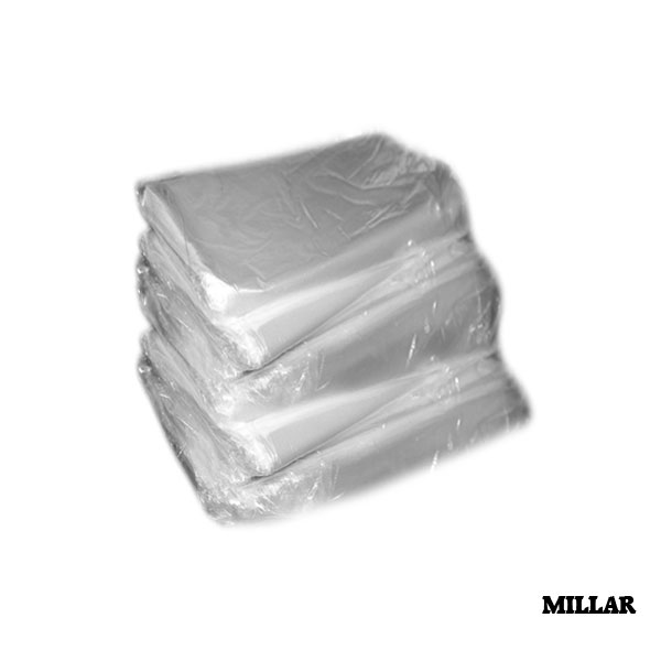 BOLSA PLASTICA TRANSPARENTE 14X20 X 100 CALIBRE 1.0 (35X50CM)